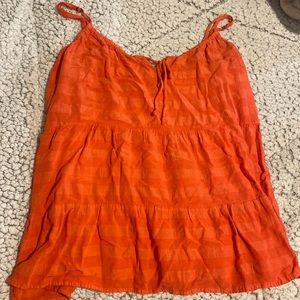 Orange Old Navy tank top size large